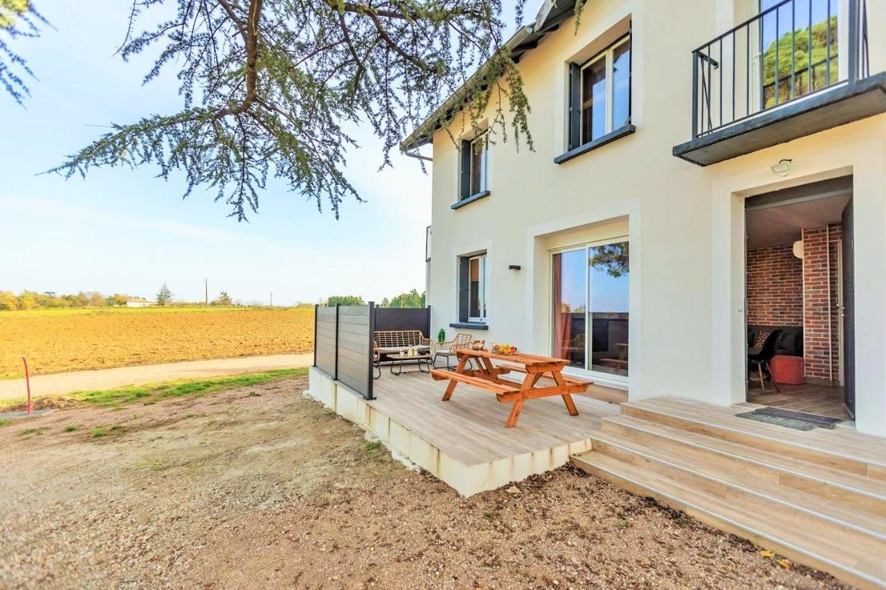 Le Cottage Duo Vigne Rouge Sauna Gaillac Entre Albi-Toulouse & Les Cottages Du Tarn Brens  エクステリア 写真