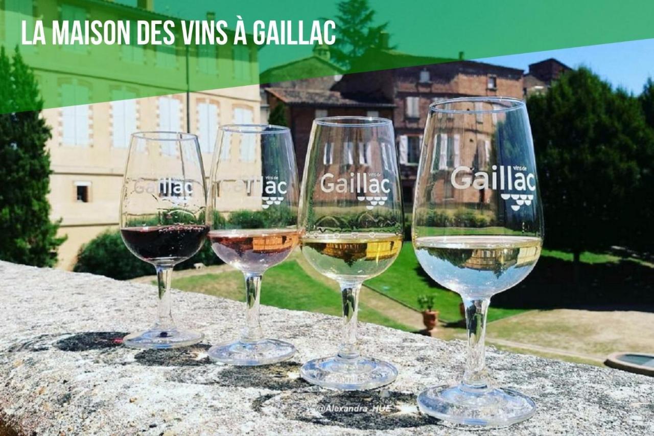 Le Cottage Duo Vigne Rouge Sauna Gaillac Entre Albi-Toulouse & Les Cottages Du Tarn Brens  エクステリア 写真