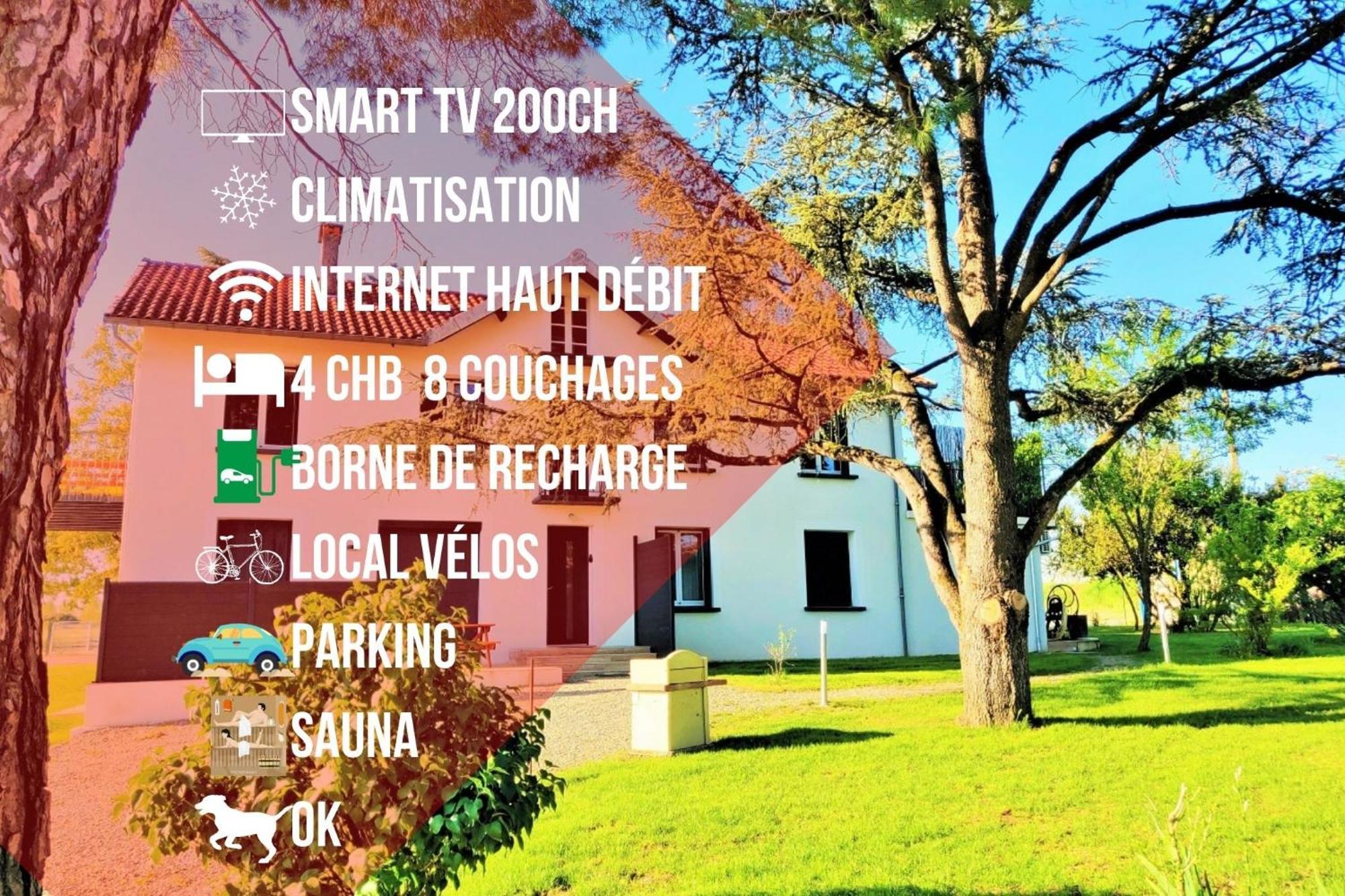 Le Cottage Duo Vigne Rouge Sauna Gaillac Entre Albi-Toulouse & Les Cottages Du Tarn Brens  エクステリア 写真